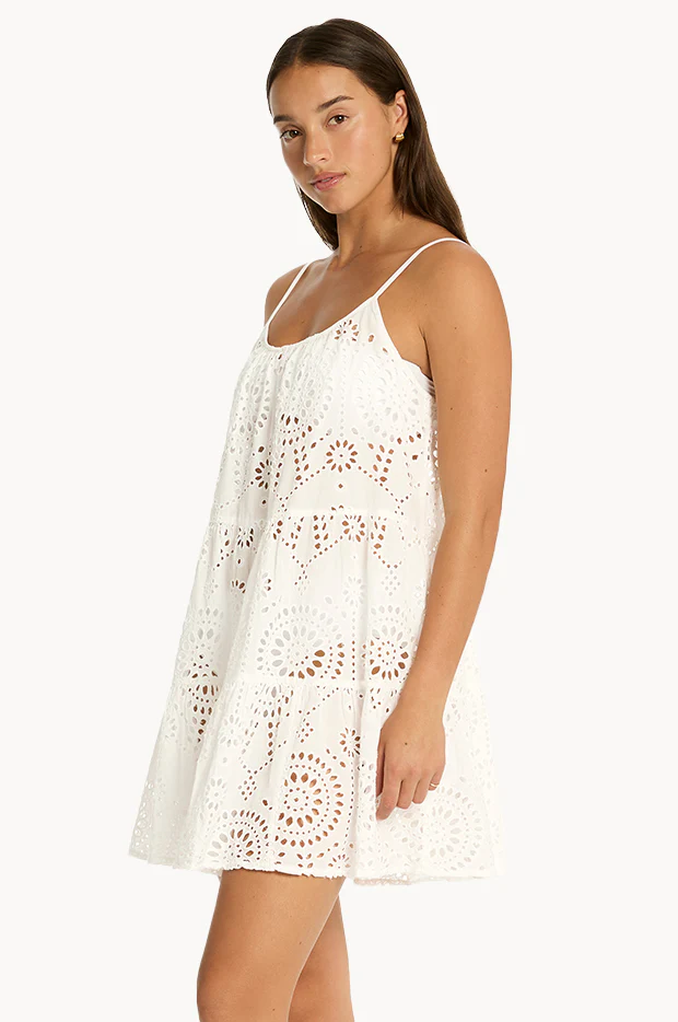 Ibiza Tie Back Short Sundress - Image 3