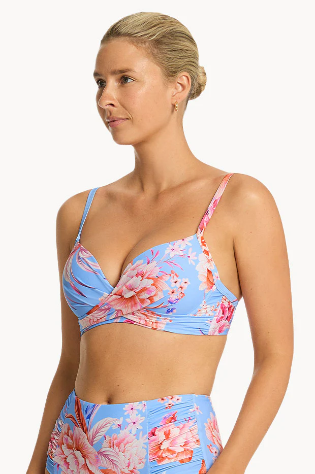Indochine D/DD Cup Cross Front Bra - Image 3