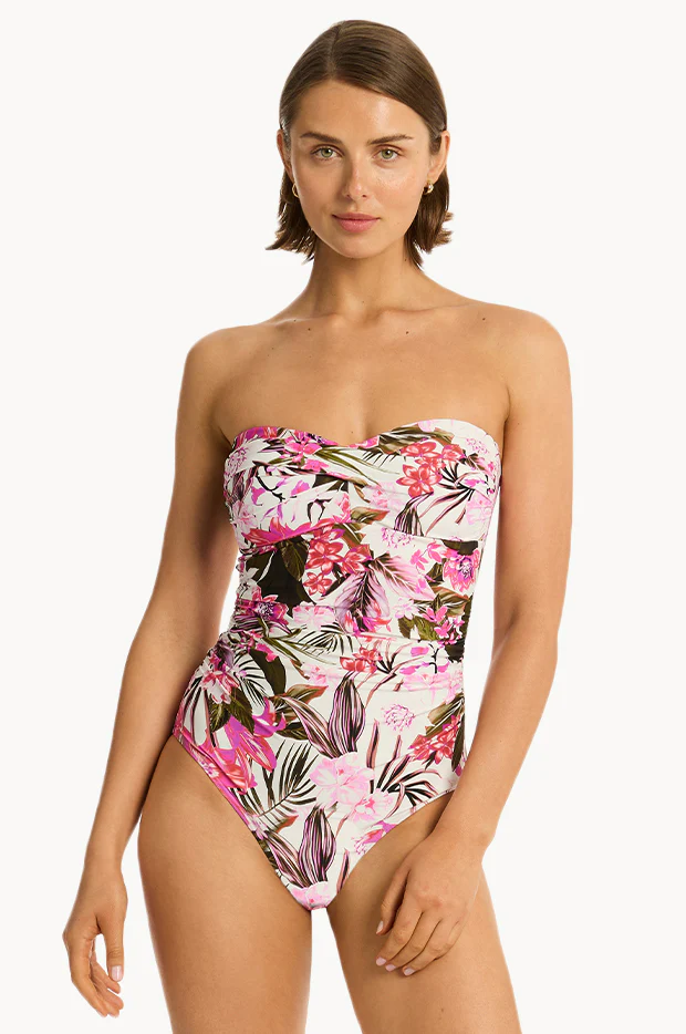 Isla Twist Bandeau One Piece