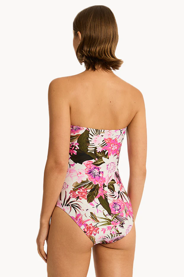 Isla Twist Bandeau One Piece - Image 3