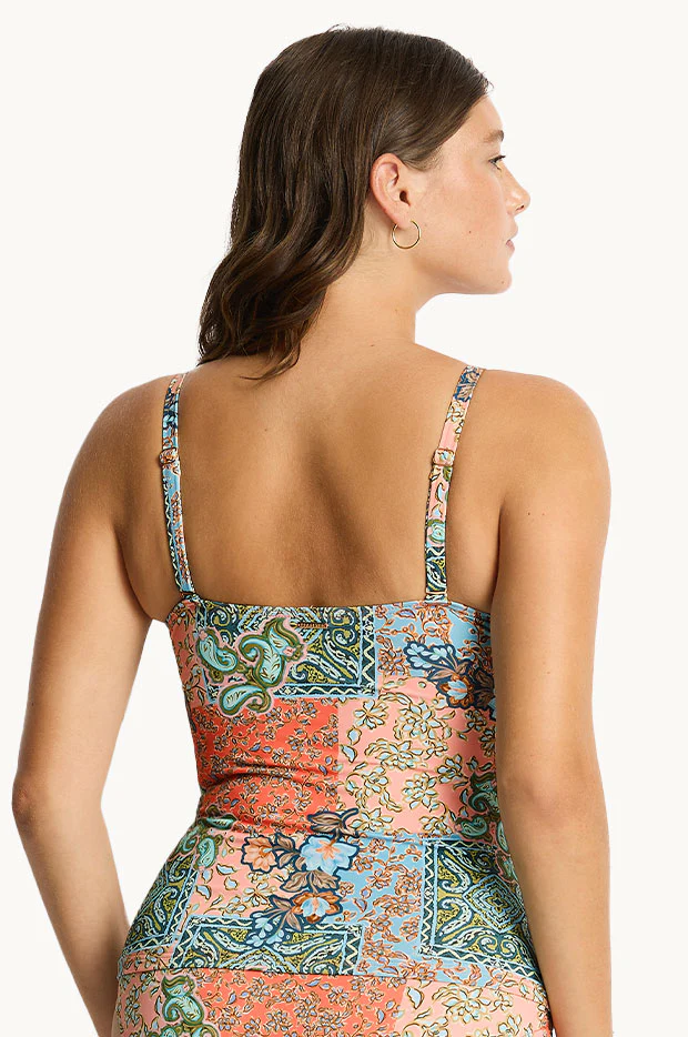 Java Cross Front Tankini Separate - Image 2