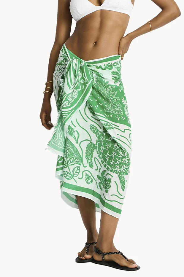 Jungle Lino Long Sarong - Image 2