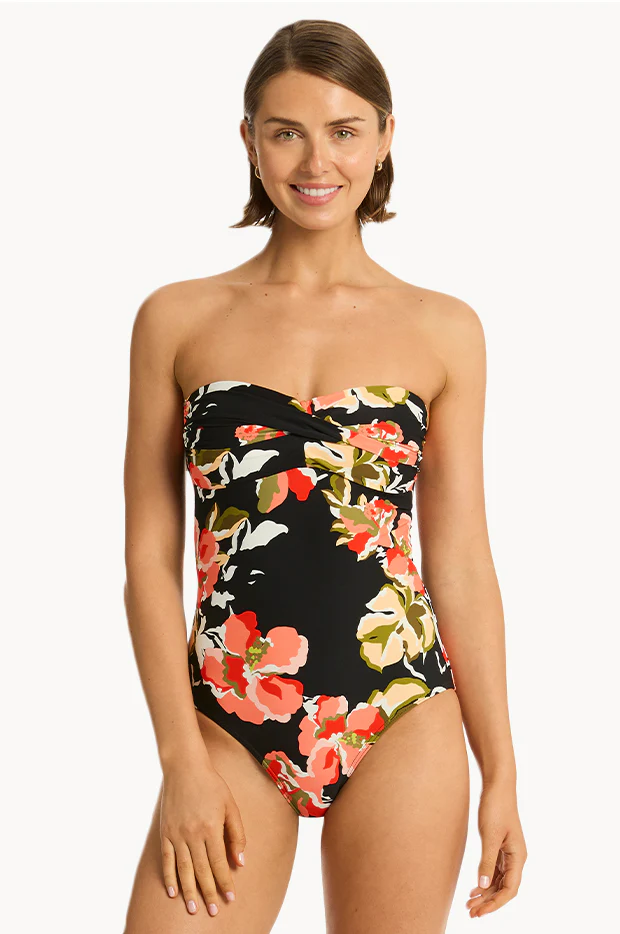 Juniper Twist Bandeau One Piece