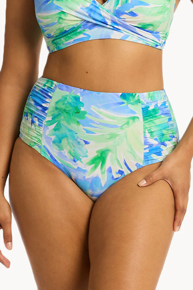 Key Largo Gathered High Waist Pant