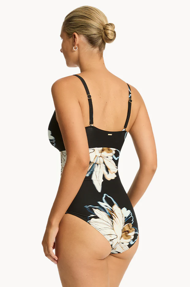 La Luna DD/E Cup Wrap Front One Piece - Image 2