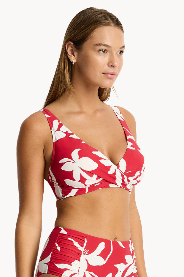 Leilana Cross Front Bra - Image 3