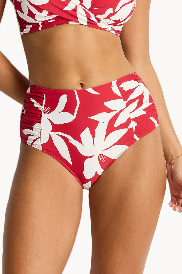 Leilana Gathered High Waist Pant