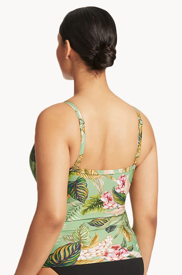 Lost Paradise DD/E Cup Twist Front Tankini Separate - Image 2