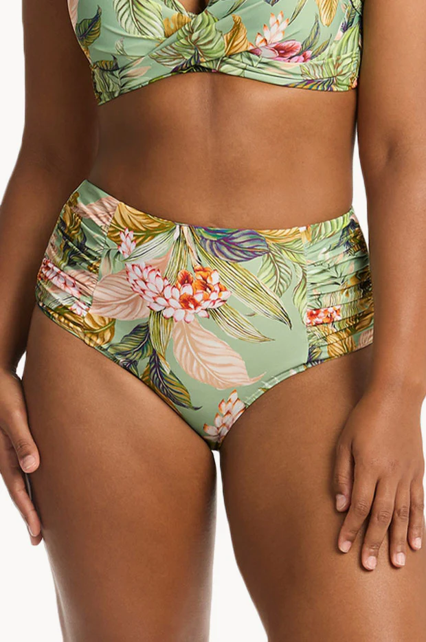Lost Paradise Gathered High Waist Pant