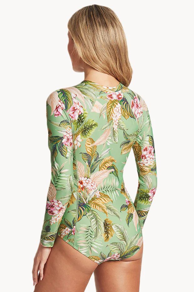 Lost Paradise Zip Front Sunsuit - Image 2
