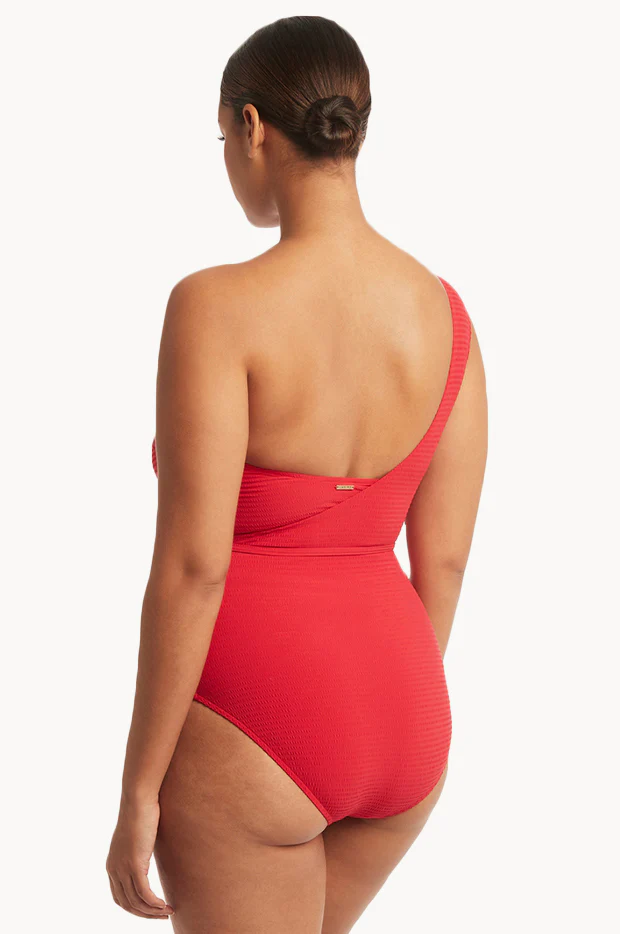 Messina Wide Strap Diagonal One Piece - Image 2