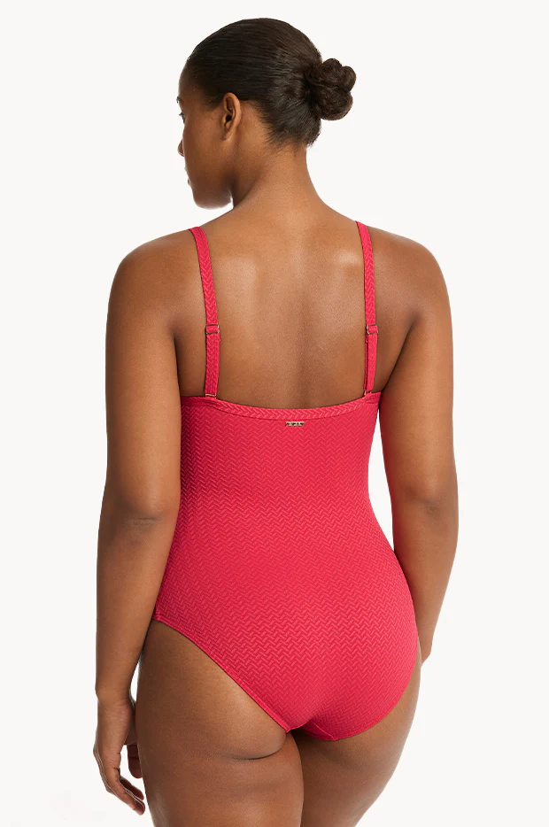Nouveau DD/E Cup Twist Front One Piece - Image 2