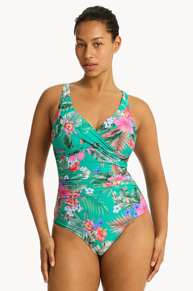 Pacifico Cross Front One Piece