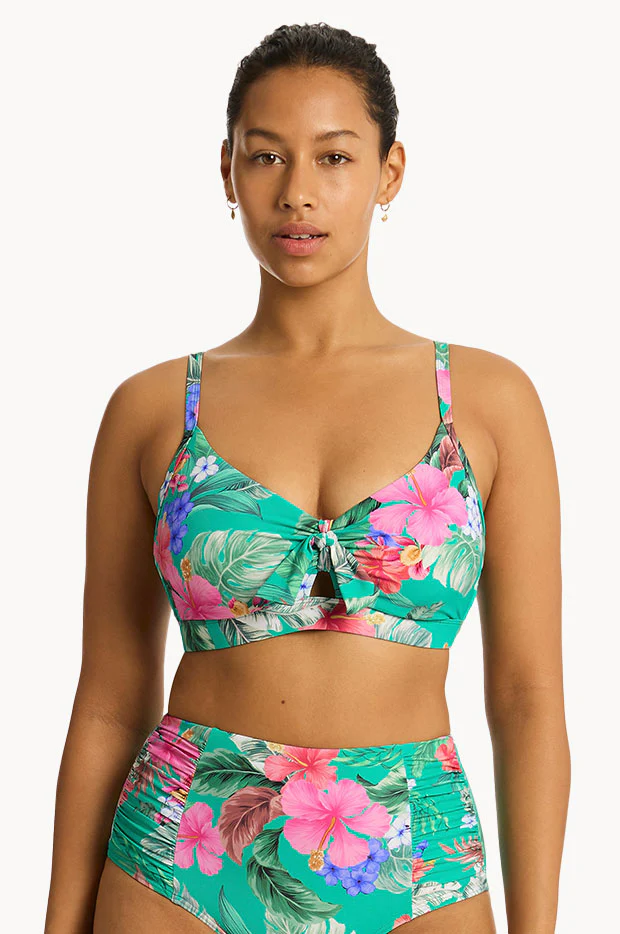 Pacifico DD/E Cup Tie Front Bralette