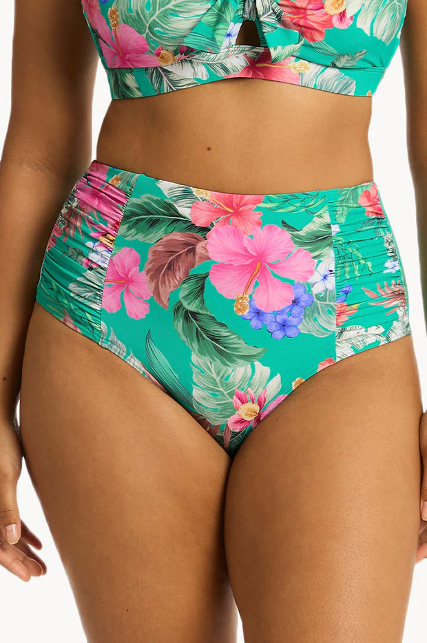 Pacifico Gathered High Waist Pant