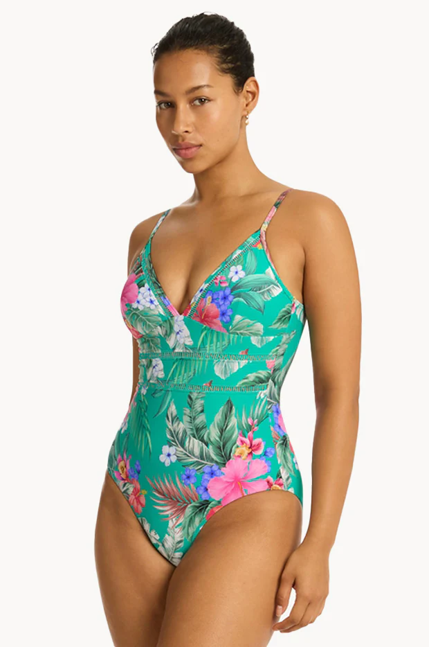 Pacifico Spliced Tri One Piece - Image 2
