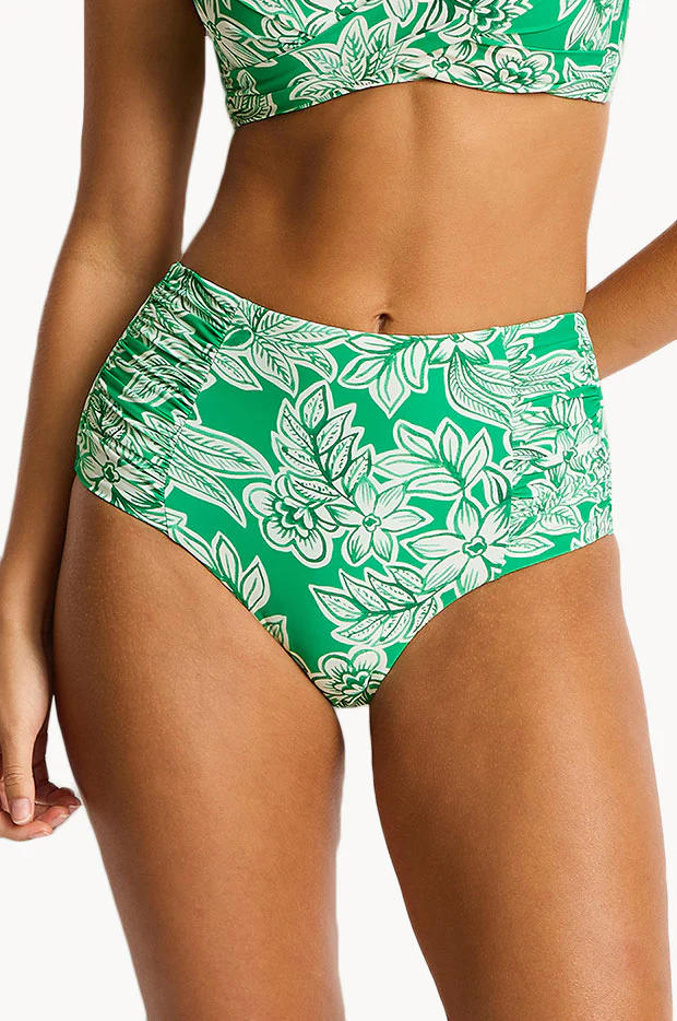 Palmera Gathered High Waist Pant