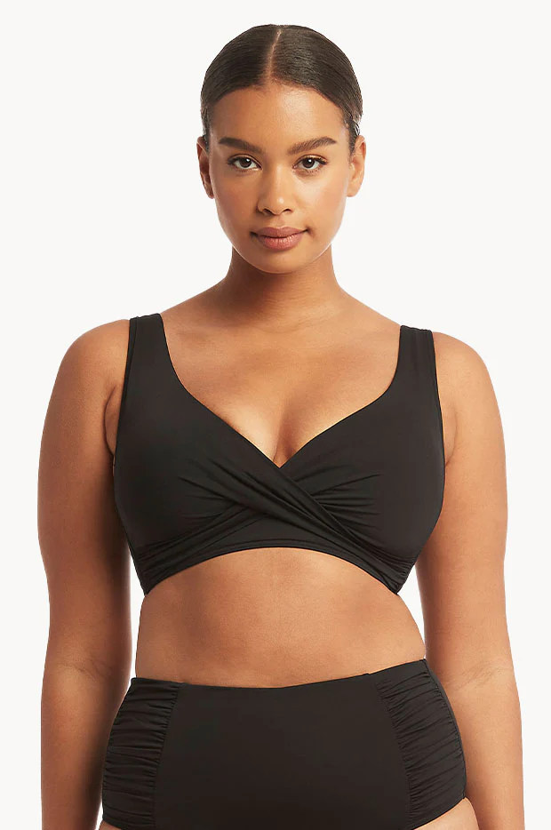 Eco Essentials Cross Front Bra