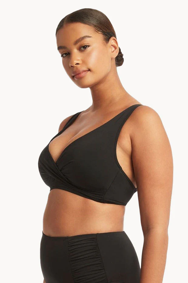 Eco Essentials Cross Front Bra - Image 2