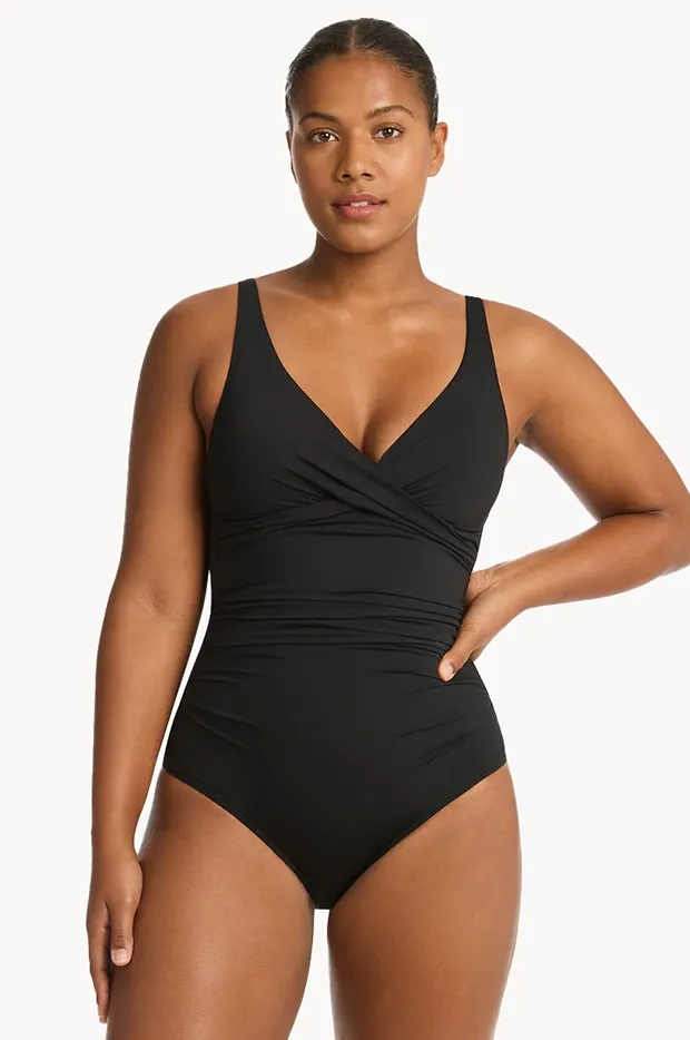 Eco Essentials Cross Front One Piece - Image 3