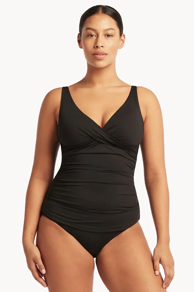 Eco Essentials Cross Front Tankini Separate - Image 3