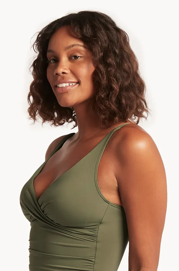 Eco Essentials Cross Front Tankini Separate - Image 4
