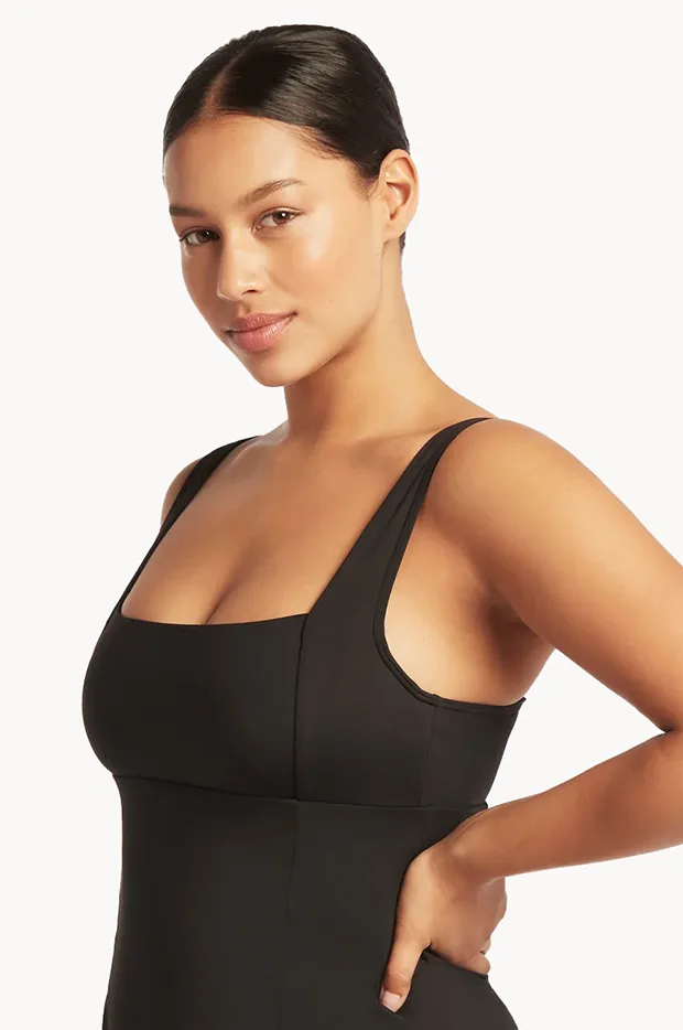 Eco Essentials Square Neck Swim Dress - Image 4