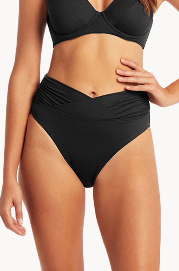 Eco Essentials Wrap High Waist Pant