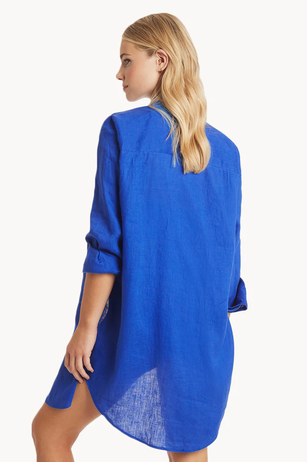 Resort Linen Cover Up - Image 3