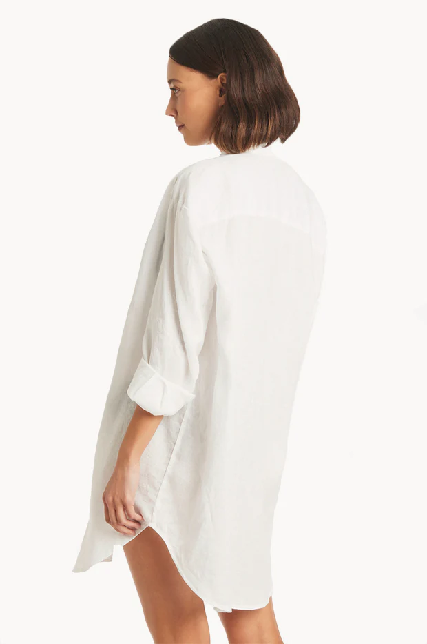 Resort Linen Cover Up - Image 2
