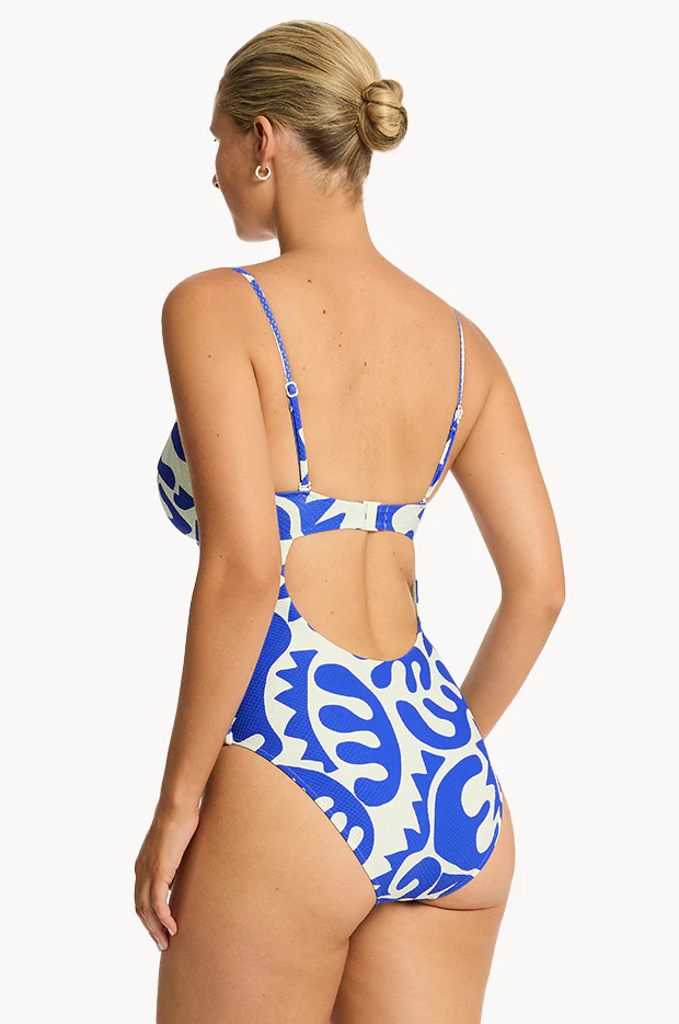 Seascape Balconette Bra One Piece - Image 3