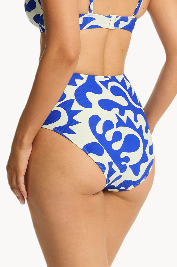 Seascape Panelled High Waist Pant - Image 2