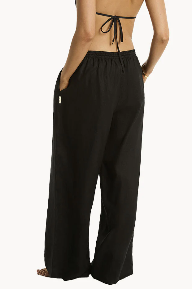 Shore Linen Palazzo Pant - Image 2