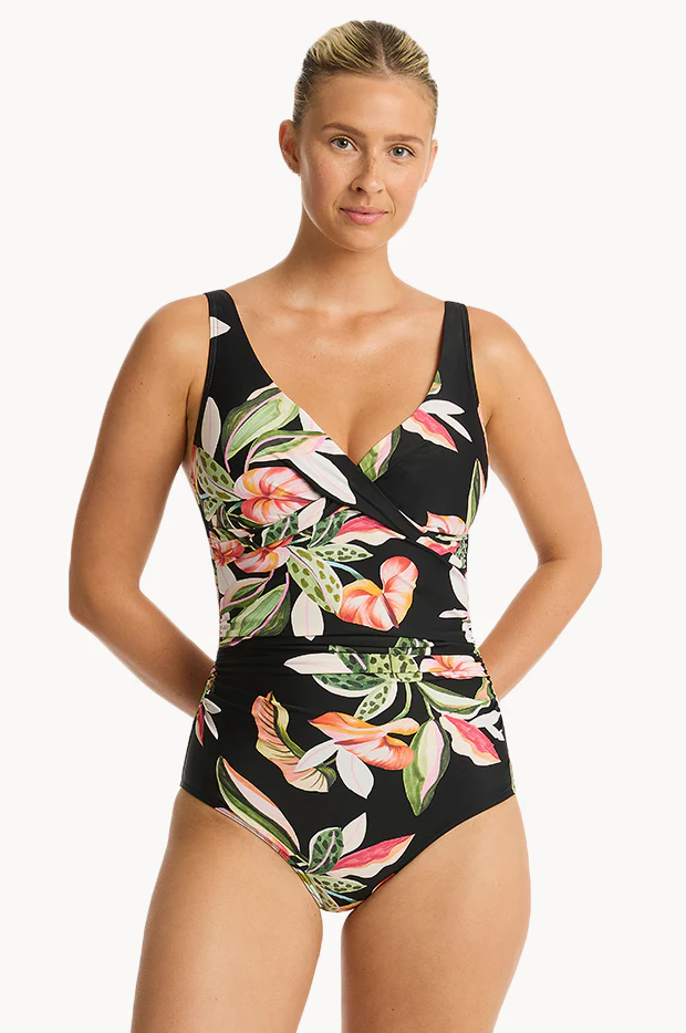 Sundown Cross Front One Piece