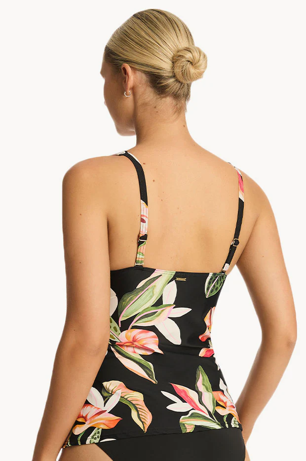Sundown Cross Front Swing Tankini Separate - Image 2