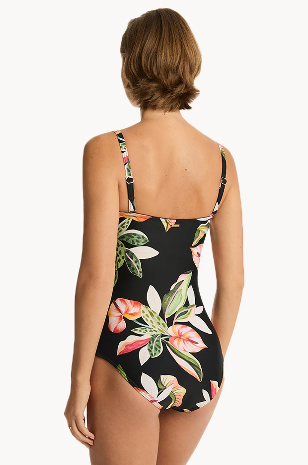 Sundown Twist Bandeau One Piece - Image 2