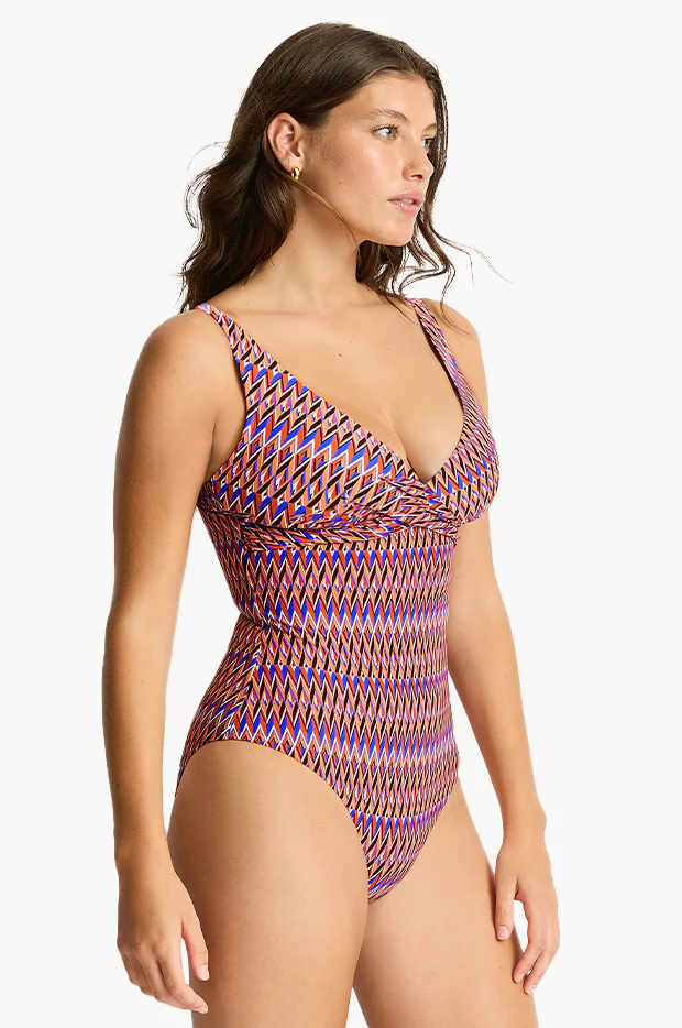 Tessera Cross Front One Piece - Image 3