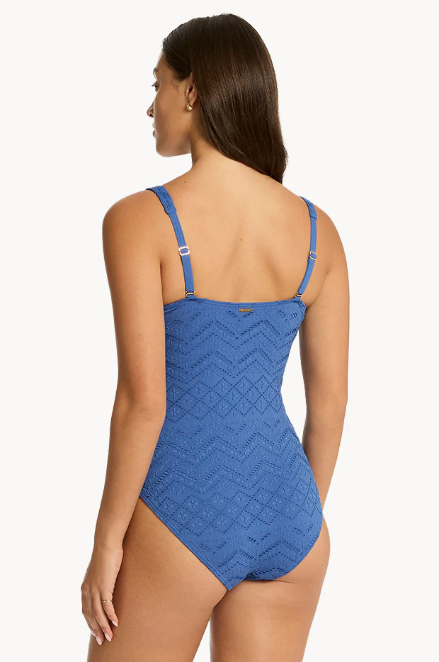 Toscana Lace Up One Piece - Image 3