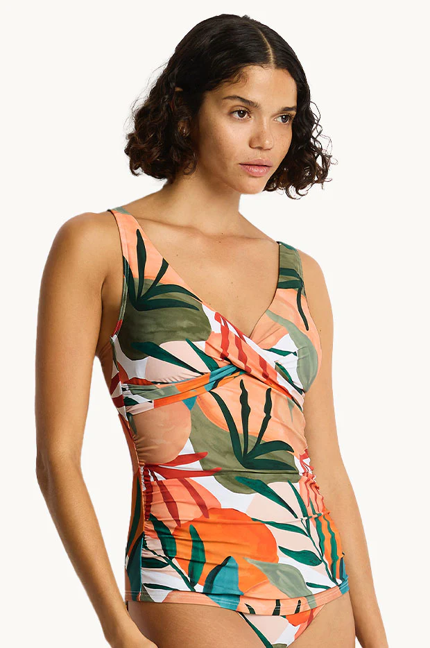 Tropaluxe Cross Front Tankini Separate - Image 3