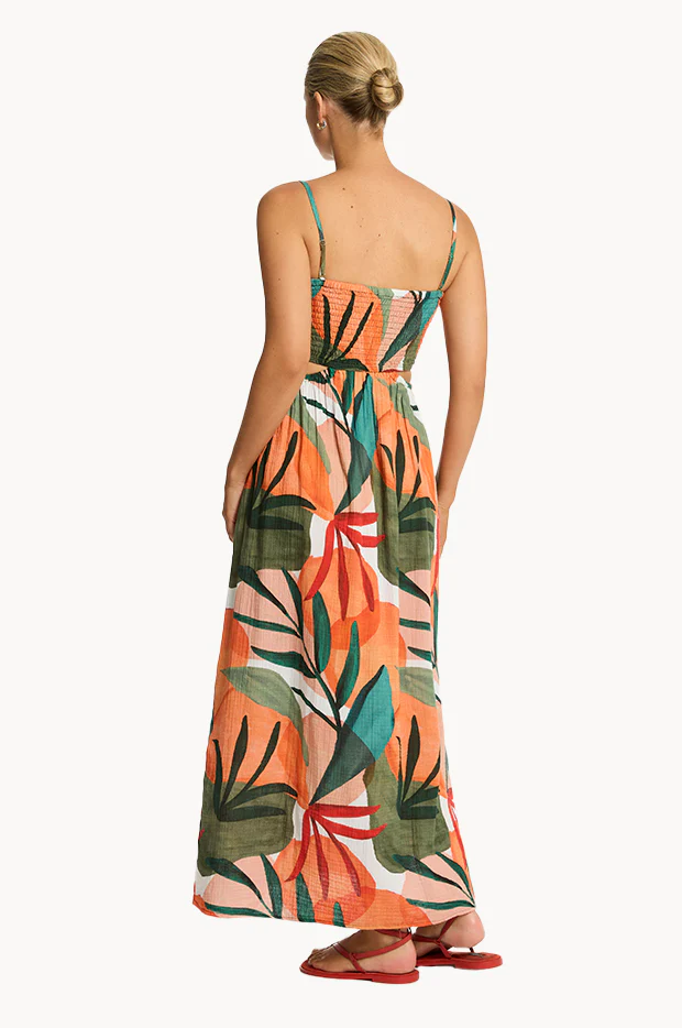 Tropaluxe Cutaway Bandeau Dress - Image 3