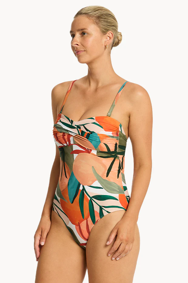 Tropaluxe Twist Bandeau One Piece - Image 4