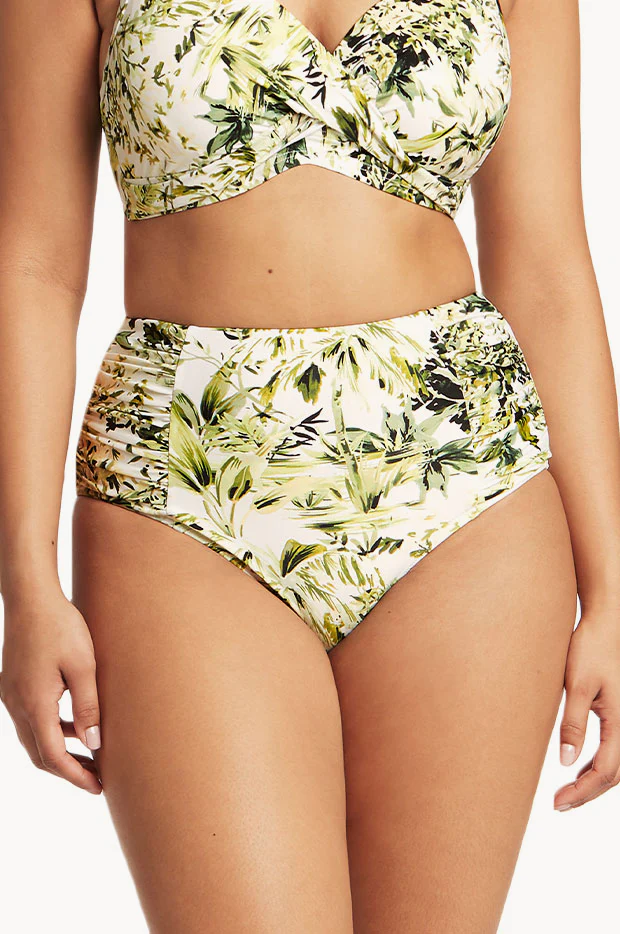 Troppica Gathered High Waist Pant