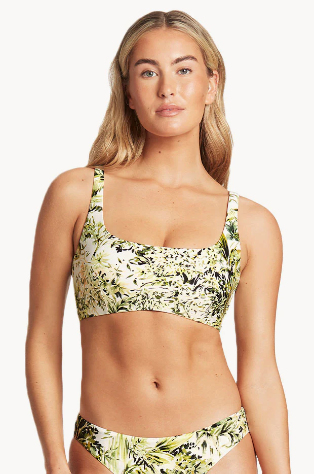 Troppica Low Square Neck Bra