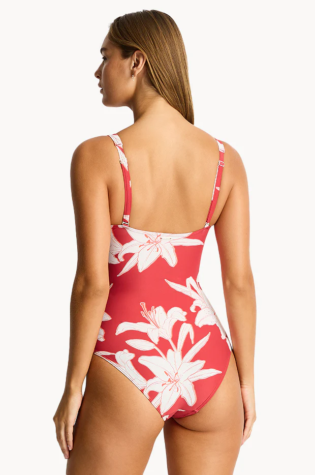 Veridian Cross Front One Piece - Image 2