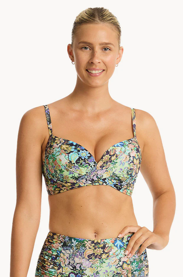Wildflower D/DD Cup Cross Front Bra