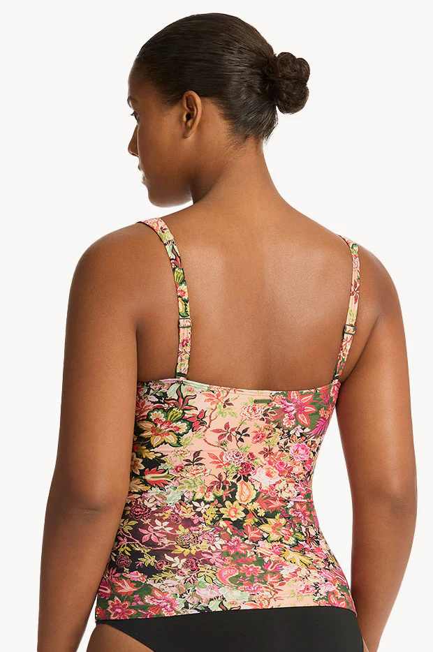 Wildflower D/DD Cup Tank Tankini Separate - Image 2
