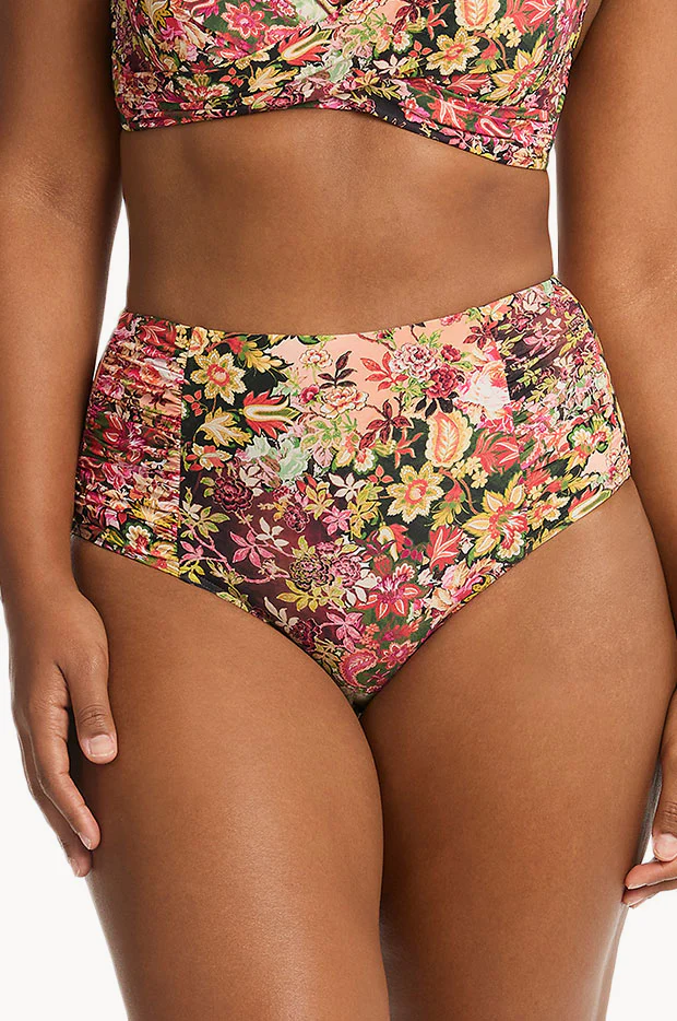 Wildflower Gathered High Waist Pant