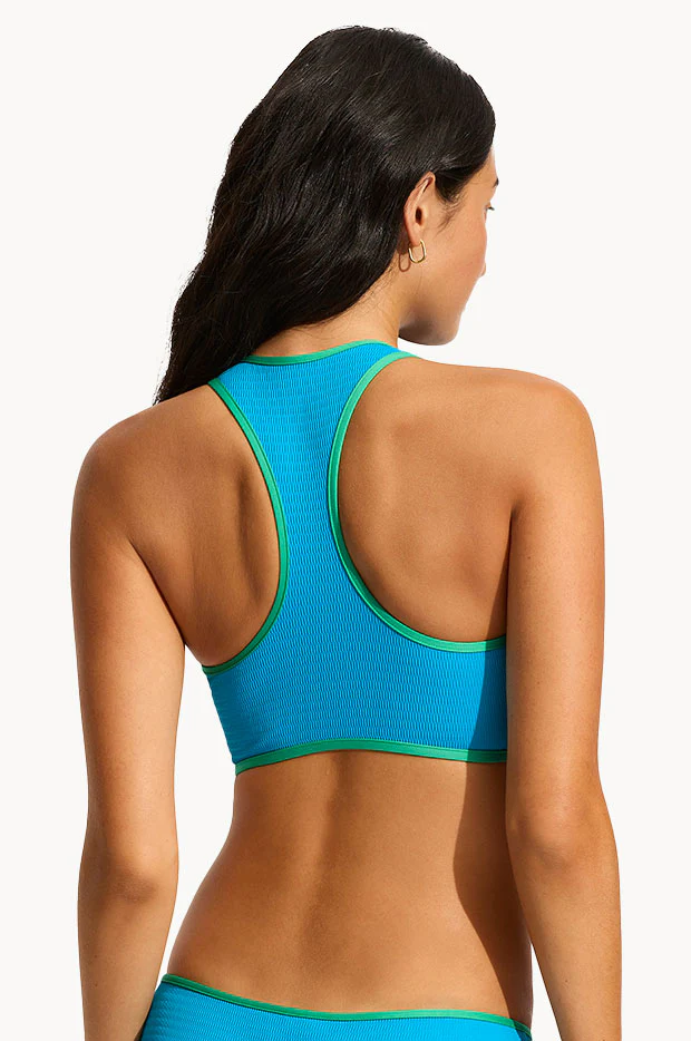 Beach Bound Zip Front Action Back Tank - Image 2