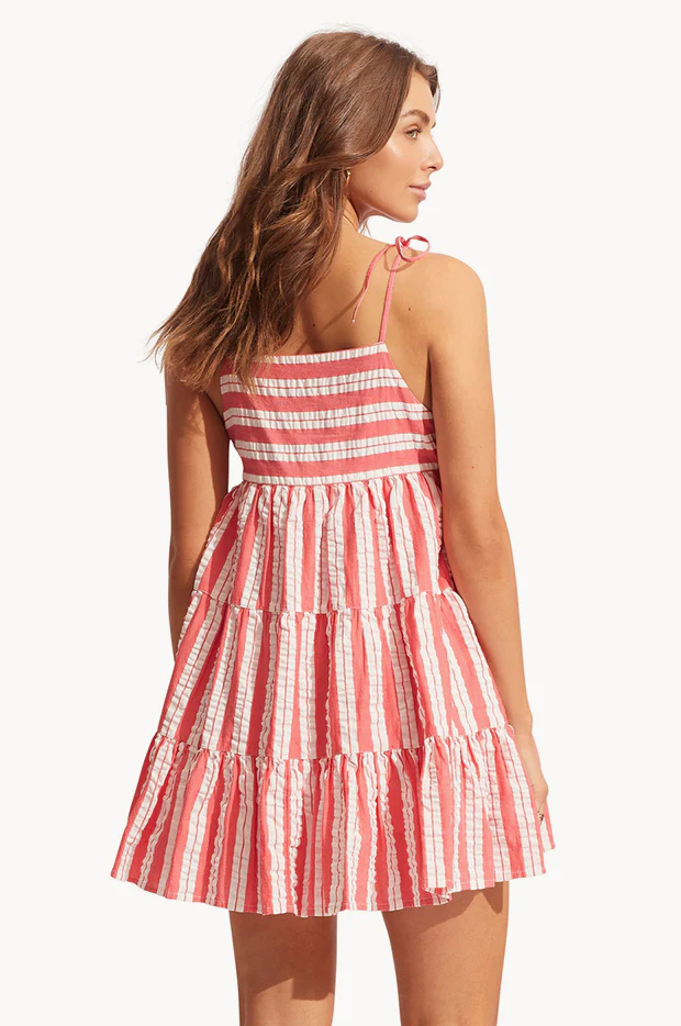 Cabana Stripe Mini Dress - Image 2