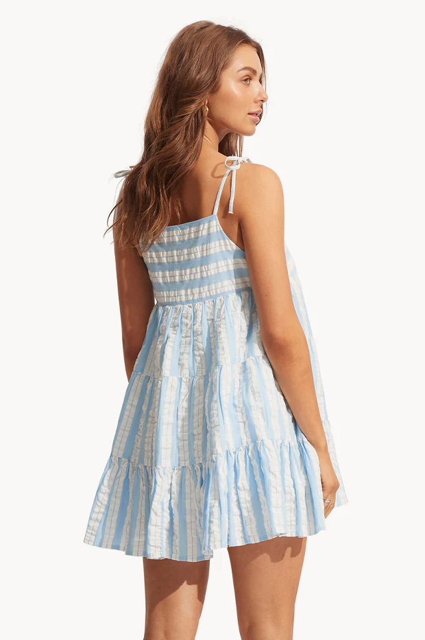 Cabana Stripe Mini Dress - Image 2